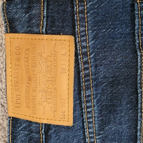 Levi's Premium 502 jeans 33 x 32 EUC - Picture 5 of 5
